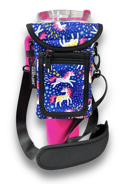Unicorns Wrap Around Drink Pocket - Drink Handlers