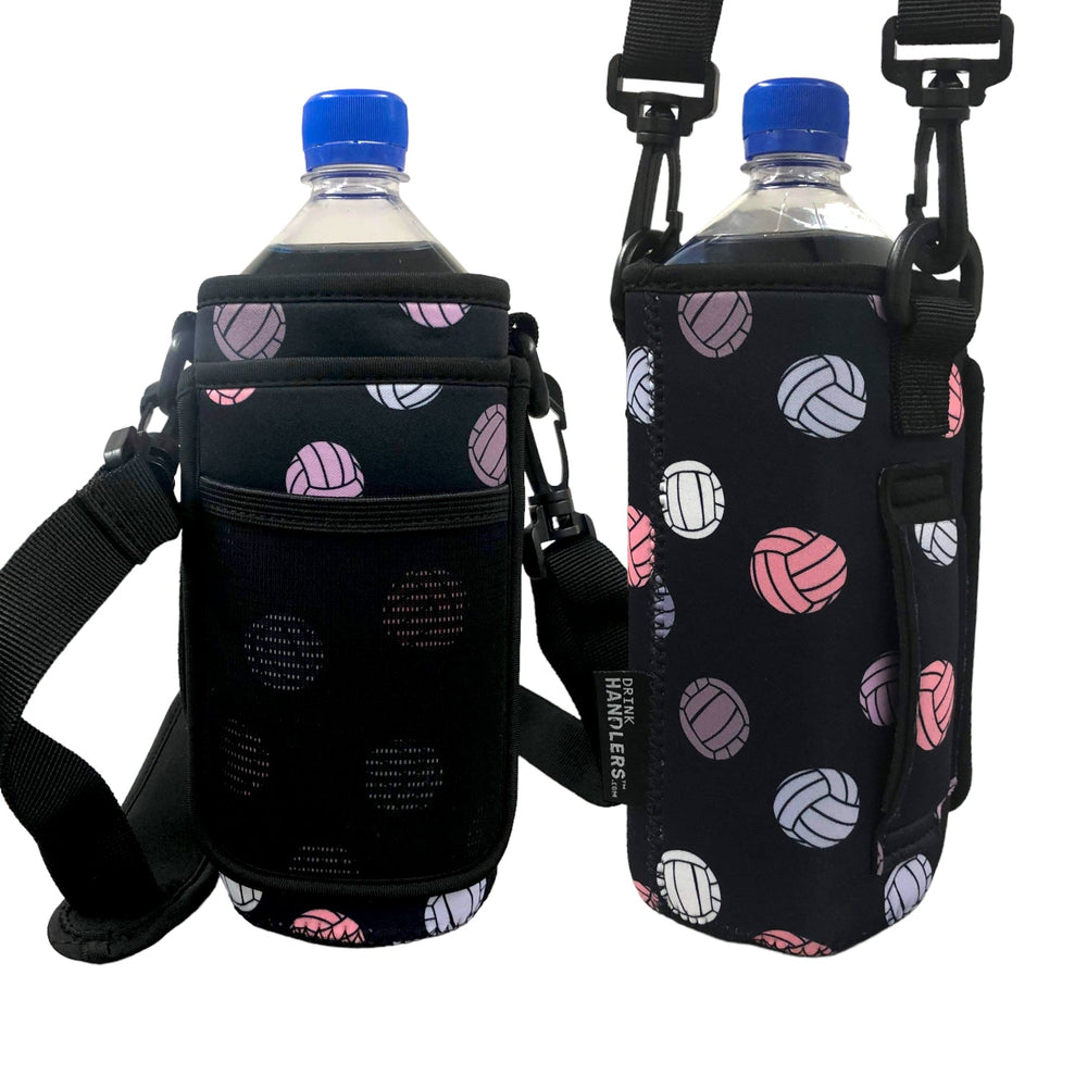 Volleyball 30-40oz Tumbler Handler™ With Carrying Strap – Drink Handlers