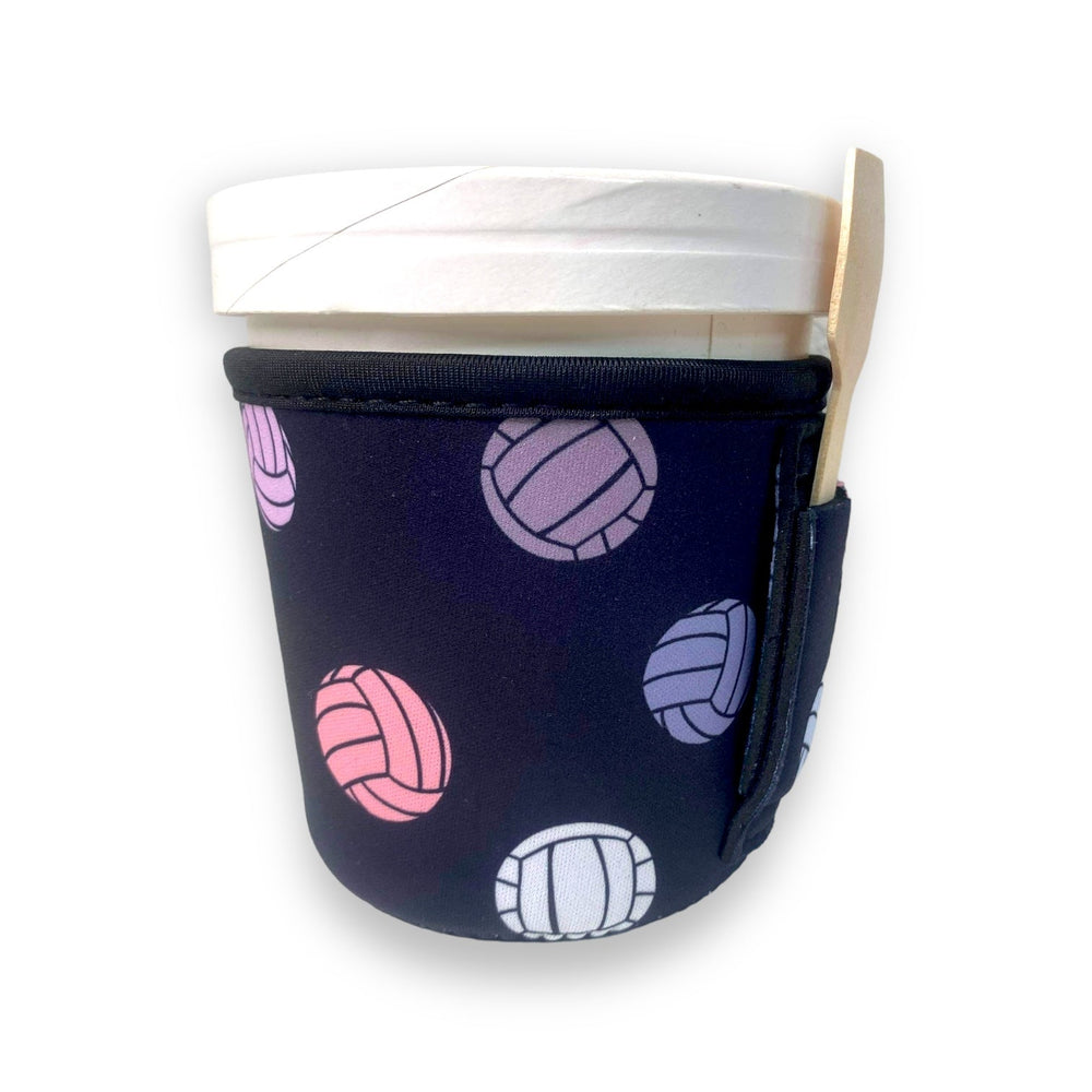 Volleyball Pint Size Ice Cream Handler™ - Drink Handlers