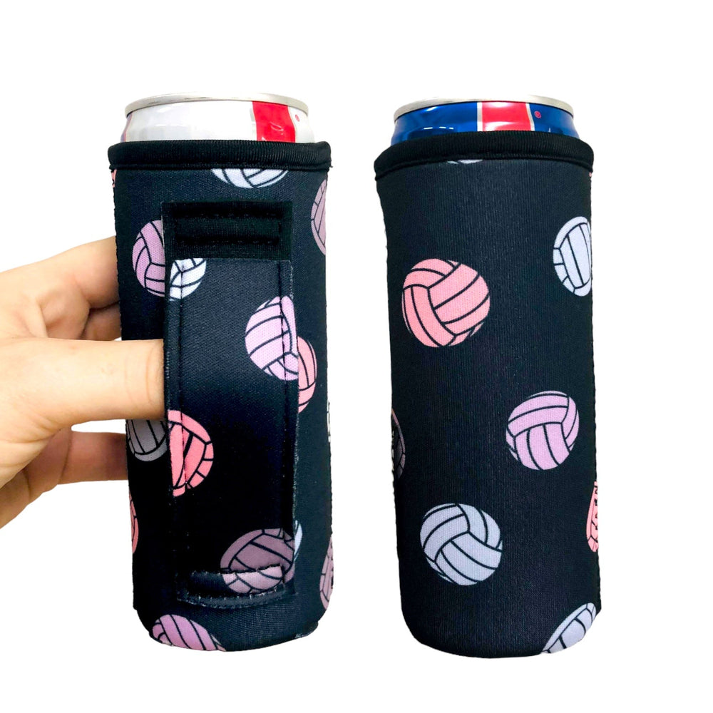 Volleyball stars 12oz Slim Can Handler™ - Drink Handlers