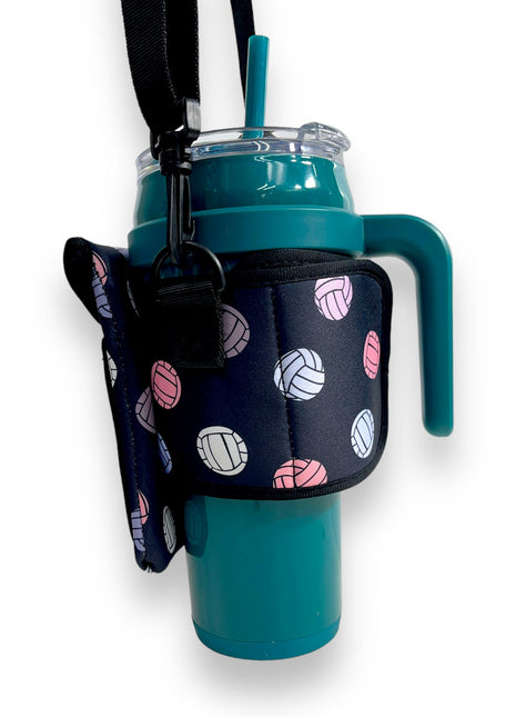 Volleyball Wrap Around Drink Pocket - Drink Handlers