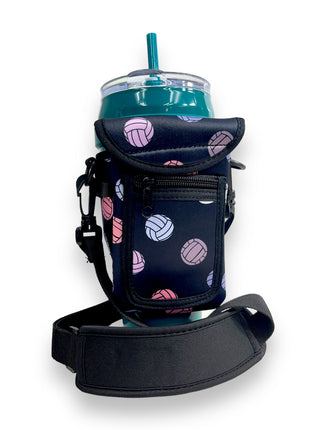 Volleyball Wrap Around Drink Pocket - Drink Handlers