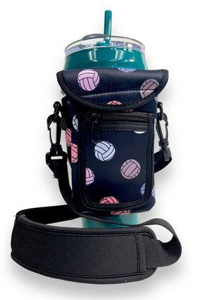 Volleyball Wrap Around Drink Pocket - Drink Handlers