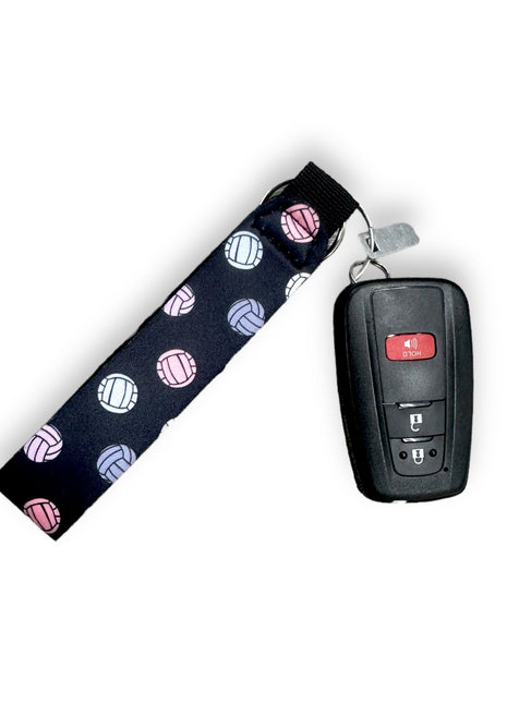 Volleyball Wristlet Keychain - Drink Handlers