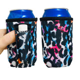 Watercolor Leopard 12oz Regular Can Handler™ - Drink Handlers