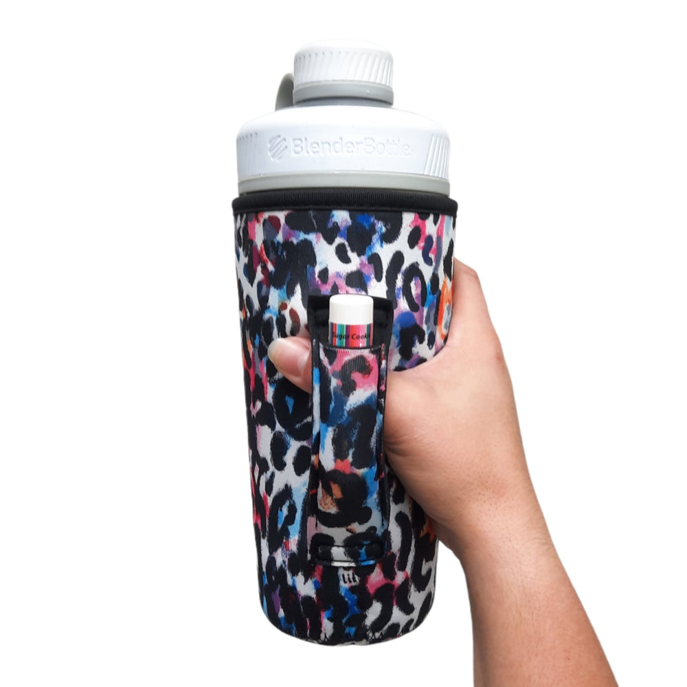 Watercolor Leopard 30oz Tumbler Handler™ - Drink Handlers