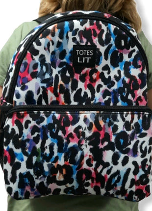 Watercolor Leopard Small Backpack - Drink Handlers