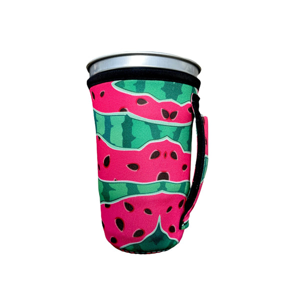 Watermelon 16oz PINT Glass / Medium Fountain Drinks and Hot Coffee Handlers™ - Drink Handlers