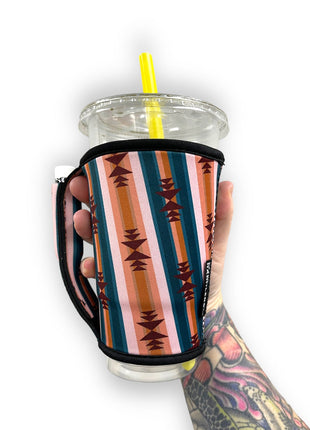 Western Aztec Large / XL Bottomless Handler™ - Drink Handlers