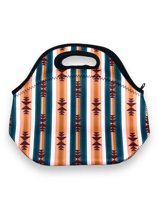 Western Aztec Lunch Bag Tote - Drink Handlers