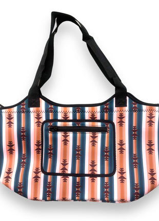 Western Aztec Neoprene Tote - Drink Handlers