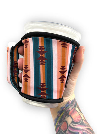 Western Aztec Small / Medium Bottomless Handler™ - Drink Handlers