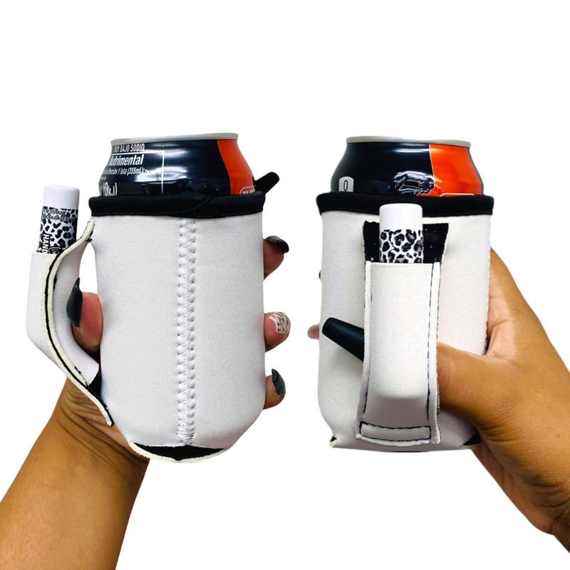White 12oz Regular Can Handler™ - Drink Handlers