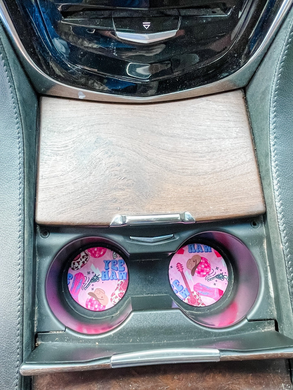 YeeHaw Neoprene Car Coasters - Drink Handlers