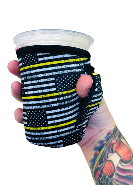 Yellow Line Small & Medium Coffee Handler™ - Drink Handlers