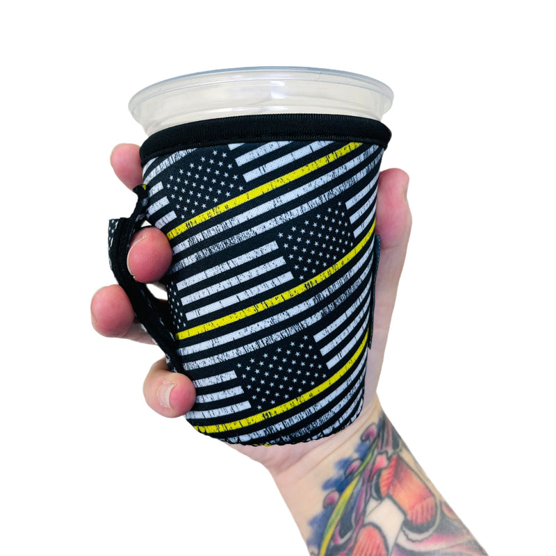 Yellow Line Small & Medium Coffee Handler™ - Drink Handlers
