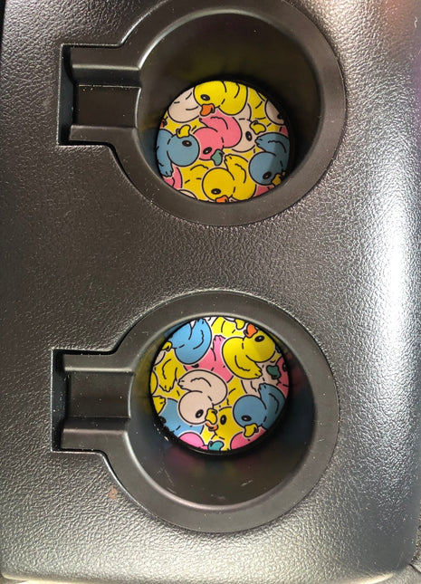 You've Been Ducked Neoprene Car Coasters - Drink Handlers