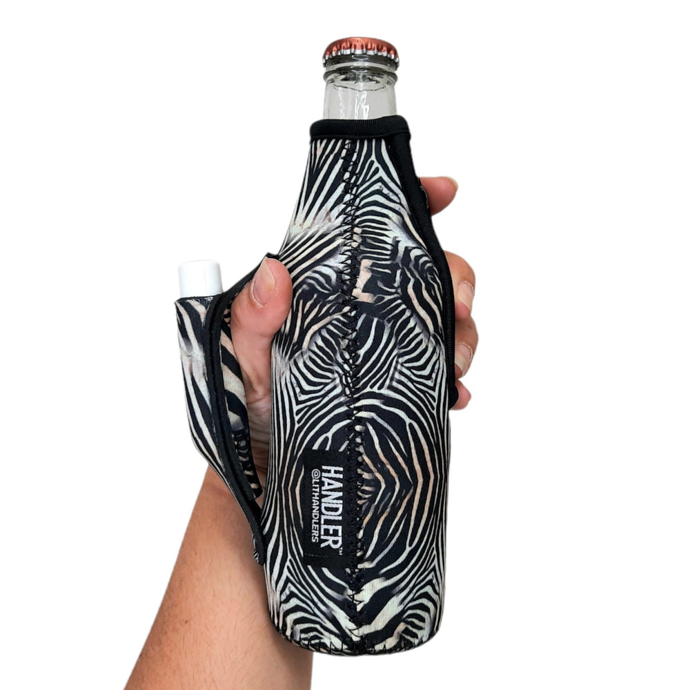 Zebra 12oz Bottleneck Handler™ - Drink Handlers