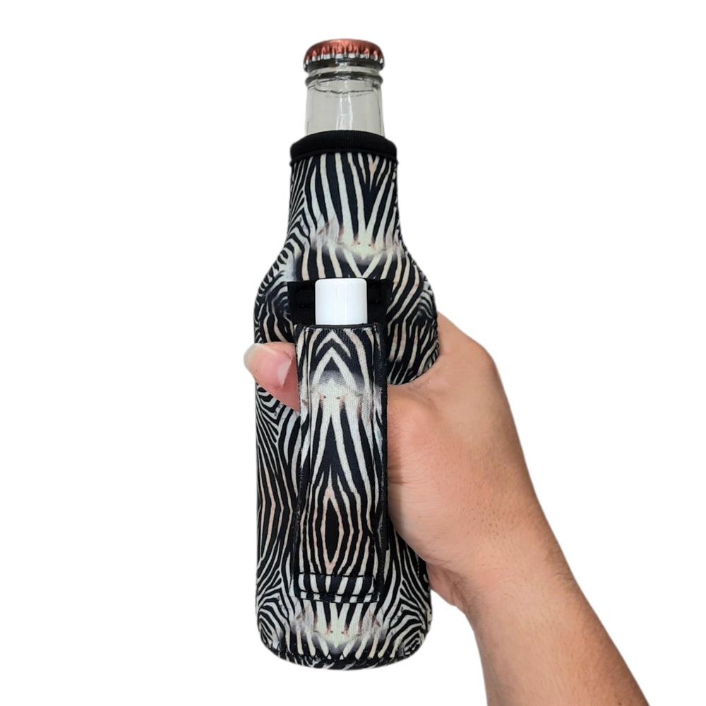 Zebra 12oz Bottleneck Handler™ - Drink Handlers