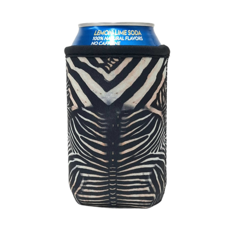 Zebra 12oz Regular Can Sleeve - Drink Handlers