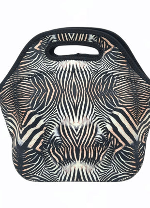 Zebra Lunch Bag Tote - Drink Handlers