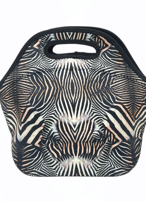 Zebra Lunch Bag Tote - Drink Handlers