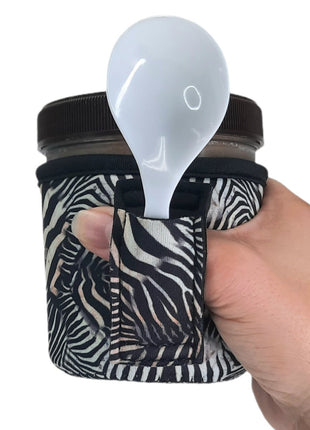 Zebra Pint Size Ice Cream Handler™ - Drink Handlers